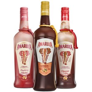 Assortment of Amarula Cream liqueurs (3 x 750ml)
