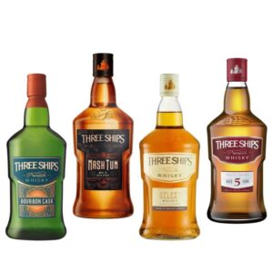 Three Ships Whiskey x 4