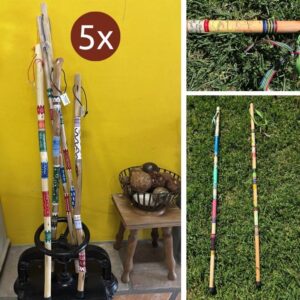 Personalised Camino Walking Sticks x 5